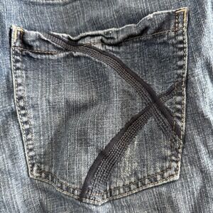 LANE BRYANT Womens Distinctly Boot Denim Jeans Size 28 Petite  (fits 46x27)